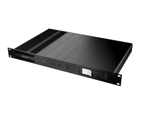 Akasa Galileo TU1 1U / Thin-Mini-ITX / bez zasilacza / do stojaka / OEM