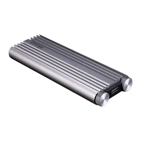 Akasa AK-ENU3M2-07 srebrna / ramka zewnętrzna do M.2 NVMe SSD / USB-C 3.2