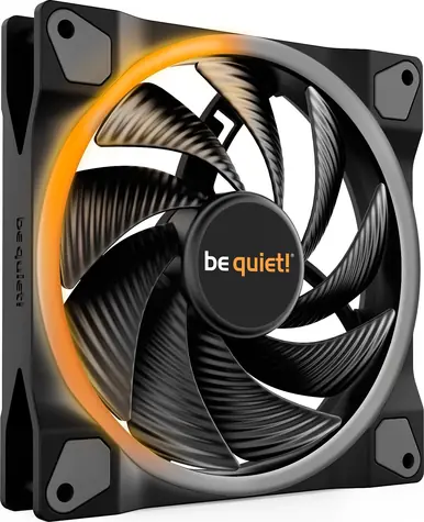 be quiet! Light Wings 140 High-speed czarny / 140mm / ARGB / Łożysko karabinowe / 31dB @ 2200RPM / 71.7CFM / 4-pin