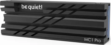 be quiet! Chłodnica MC1 Pro M.2 SSD czarna / chłodnica pasywna / zintegrowana rurka cieplna