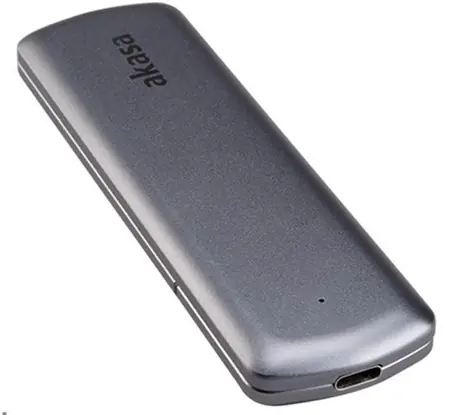 Akasa AK-ENU3M2-05 szara / ramka zewnętrzna dla M.2 NVMe SSD / USB-C 3.2