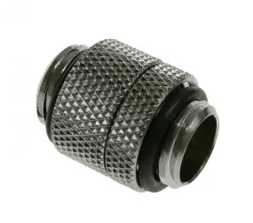 BitsPower Obrotowy adapter bezpośredni G1/4 (F) > G1/4 (F) srebrny