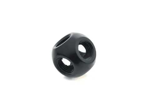 Rozdzielacz BitsPower Q 5x G1/4" (F) czarny mat