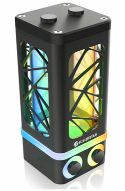 RAIJINTEK Antila Pure R100B czarny / 400 ml / G1/4" / ARGB / 77x77x173 mm