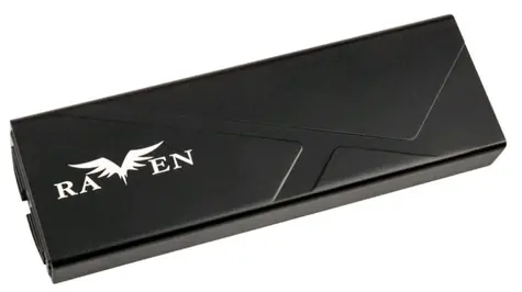 Silverstone RVS03 Zewnętrzna ramka M.2 SSD z USB-C czarna 