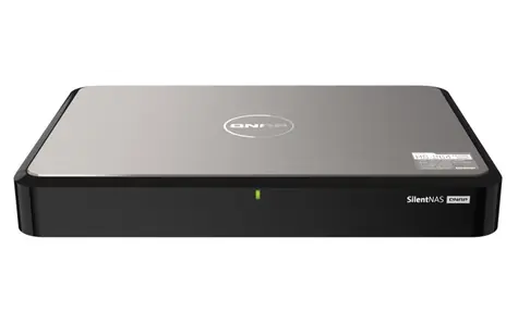 QNAP HS-264-8G / 4 rdzenie 2,9 GHz / 8 GB RAM / 2x SATA / 2x 2,5 GbE / 2x HDMI 4K / 2x USB / cichy