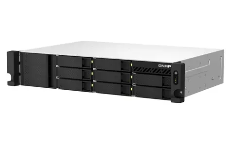 QNAP TS-873AeU-RP-4G / RYZEN 2.2GHz / 4GB RAM / 8xSATA / 2x2.5GbE / 1xPCIe / 2xM.2 / 2xsource / mała głębokość