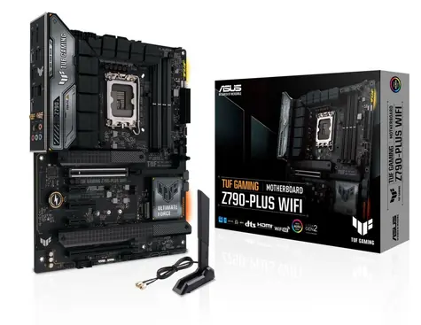 Asus TUF GAMING Z790 PLUS WIFI / Z790 / LGA 1700 / 4X DDR5 / PCIEx16 / 1x 2.5GLAN / Wi-Fi / ATX