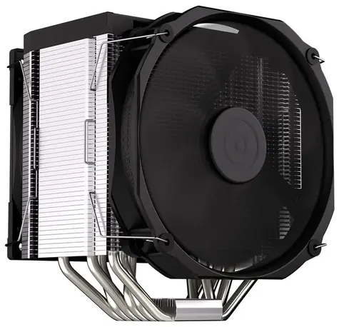 Endorfy Fortis 5 Dual Fan / Chłodnica procesora / 2x140 mm / 1400 RPM / 220 W TDP / 6 rurek cieplnych / PWM / dla Intel i AMD