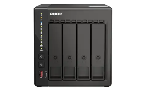 QNAP TS-453E-8G / Celeron 2,6 GHz / 8 GB / 4X 3,5" SATA III i 2 x M.2 2280 / 4X USB / 2 x 2,5 GLAN / po sprzedaży