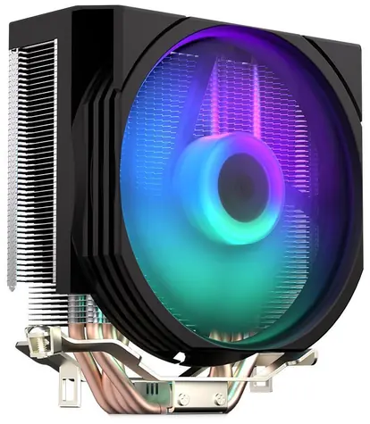 Endorfy Spartan 5 Max ARGB Czarny / Chłodnica powietrza procesora / 120 mm / 1500 RPM / PWM / dla Intel i AMD