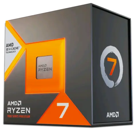 AMD RYZEN 7 7800X3D @ 4,2 GHz / Turbo 5,0 GHz / 8C16T / L2 8 MB L3 96 MB / AM5 / Zen 4 / 120 W