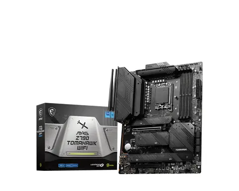 MSI MAG Z790 TOMAHAWK WIFI / Z790 / LGA 1700 / 4X DDR5 / PCIEx16 / 1x 2.5GLAN / Wi-Fi / ATX