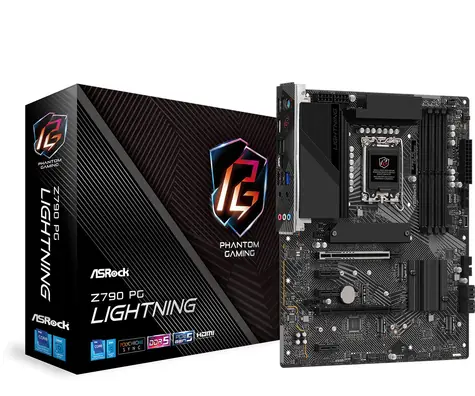 ASRock Z790 PG Lightning DDR5 / Z790 / LGA 1700 / 4X DDR5 / PCIEx16 / 1x 2.5GLAN / ATX