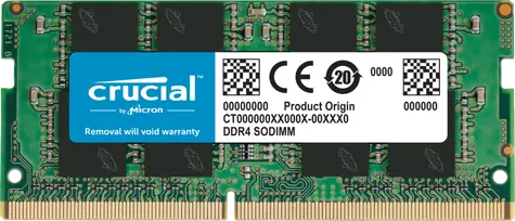 CRUCIAL 8 GB (1 x 8 GB) 3200 MHz / DDR4 / SODIMM / CL22 / bez ECC / 1,2 V / hurtowo