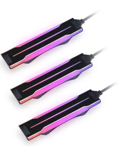 Lian Li UNI FAN P28 Side ARGB Strip 3szt. czarna / taśma LED do wentylatora P28