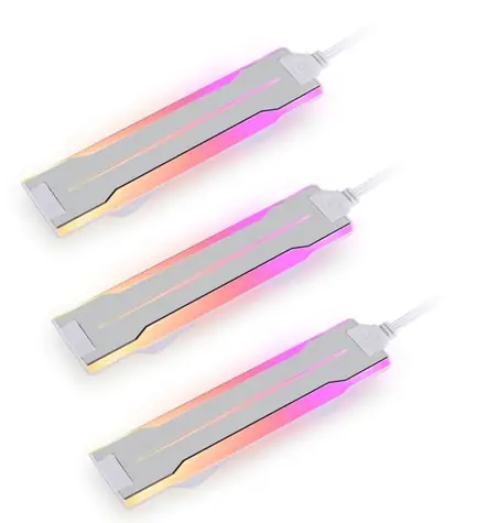 Lian Li UNI FAN P28 Boczna listwa ARGB 3szt biała / taśma LED do wentylatora P28