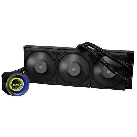 Lian Li GALAHAD II 360 Trinity Performance czarny / 3x 120 mm / podświetlenie ARGB / 200 - 3000 RPM / 40 dB / Intel + AMD