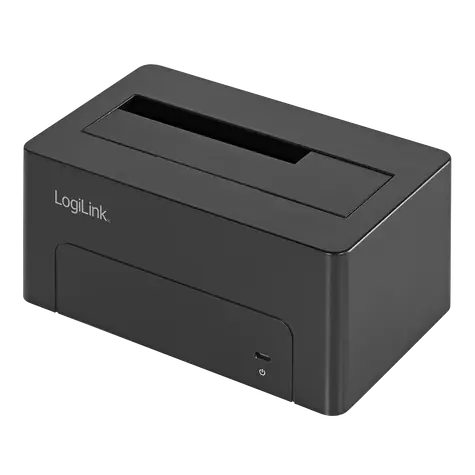 LogiLink QP0027 czarny / Stacja dokująca do dysków 2,5 i 3,5" / USB 3.1 Gen2 / SATA III
