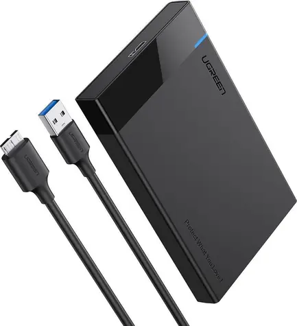Ugreen Obudowa zewnętrzna na dysk twardy/SSD 2,5" SATA III / USB 3.0