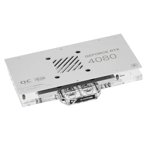 Barrow LRC2.0 GIGABYTE RTX 4080 Aorus Aurora biały / chłodnica wodna vga / RGB / akryl