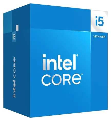 Intel Core i5-14400 @ 2,5 GHz / TB 4,7 GHz / 10C16T / L3 20 MB / UHD Graphics 730 / Raptor Lake Refresh / 148 W