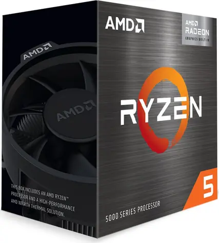 AMD RYZEN 5 5600GT @ 3,6 GHz / Turbo 4,6 GHz / 6C12T / L2 3 MB L3 16 MB / AM4 / Zen 3 / 65 W