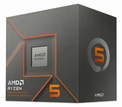 AMD RYZEN 5 8500G @ 3,5 GHz / Turbo 5,0 GHz / 6C12T / L2 6MB L3 16MB / AM5 / Zen 4 / 65W