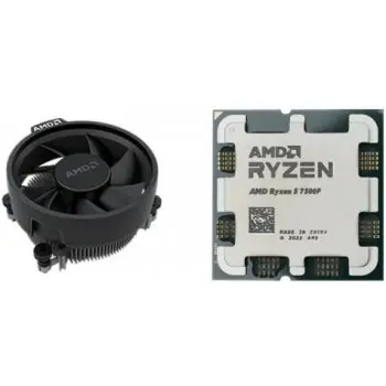 AMD RYZEN 5 7500F @ 3,7 GHz / Turbo 5,0 GHz / 6C12T / L2 6 MB L3 32 MB / AM5 / Zen 4 / 65 W