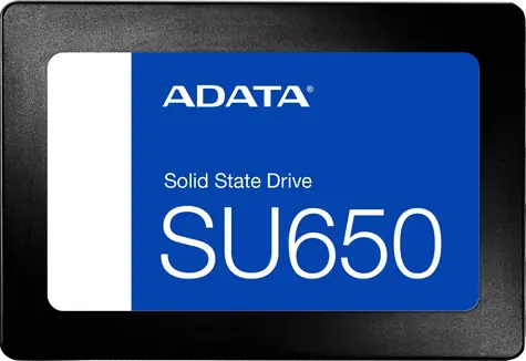 ADATA SU650 512 GB / SSD / 2,5" / SATA III / odczyt: 520 MB/s / zapis: 450 MB/s / MTBF: 2 mh 