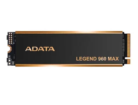 ADATA Legend 960 MAX 1 TB / SSD / Zewnętrzny / M.2 2280 / PCIe Gen4 / odczyt: 7400 MB/s / zapis: 6800 MB/s / MTBF: 2 mh