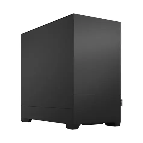 Fractal Design Pop Mini Silent SOLID black / mATX / 2x USB 3.2 / 3x 120mm / bez zasilacza / filtra przeciwkurzowego