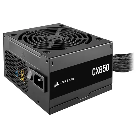 Corsair CX Series CX650 / 650W / 80 PLUS Bronze / aktywny PFC / wentylator 120 mm / ATX