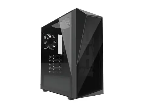 Cooler Master CMP520L czarny / ATX / 1x USB-A 2.0 i 1x USB-A 3.1 / 1x 120mm / bez zasilacza / strona przezroczysta