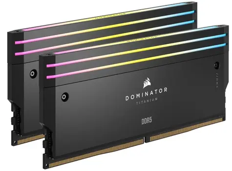 Corsair Dominator Titanium 32 GB (2x 16 GB) DDR5 6600 MHz / CL32 / DIMM / XMP 3.0 