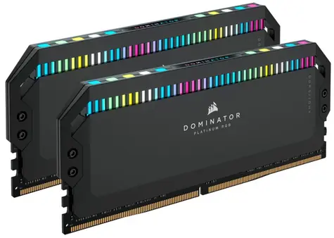Corsair Dominator Platinum RGB 64 GB (2x 32 GB) DDR5 5600 MHz (64) czarny / CL40 / DIMM / XMP 3.0