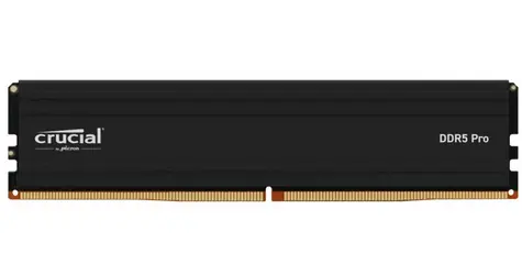 CRUCIAL Pro 16 GB (1x16 GB) DDR5 5600 MHz / DDR5 / UDIMM / CL46 / 1,1 V / XMP 3.0 / EXPO