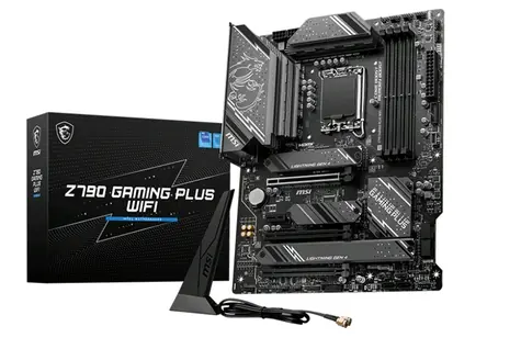 MSI Z790 GAMING PLUS WIFI / Z790 / LGA 1700 / 4X DDR5 / PCIEx16 / 2.5GLAN / WiFi / ATX