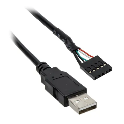 Aqua Computer Cable USB z wtyczką A na 5-pinowe złącze żeńskie, długość 200 cm
