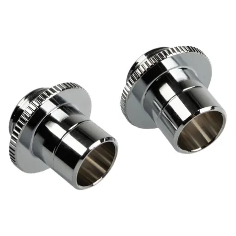 BitsPower Touchaqua Adapter przyłączeniowy męski G1/4 cala AG do rurki łączącej 16-22 mm srebrny / 2 szt.