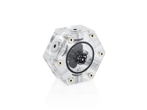 Wskaźnik przepływu BitsPower Hexagon