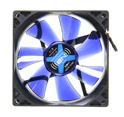 Noiseblocker BlackSilent Fan XE2 niebieski / 92 mm / 21 dB przy 1800 obr./min / 38,25 CFM / 3-pin