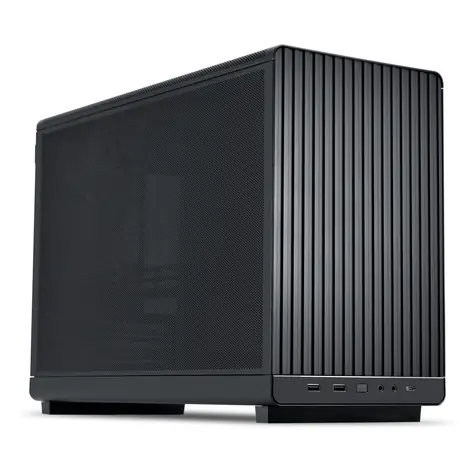 Obudowy Lian Li DAN Cases A3-mATX czarne / mATX / mini-ITX / 2x USB-A 3.0 + USB-C 3.1 / bez źródła zasilania 