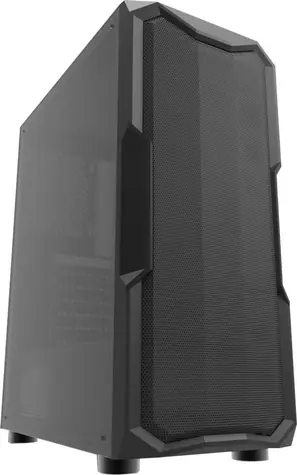 darkFlash Aquarius Mesh czarny / ATX / bez wentylatorów / 3x USB-A / strona przezroczysta / bez źródła zasilania 
