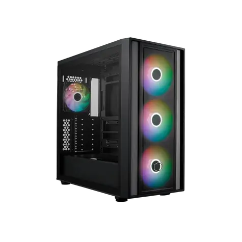Cooler Master MasterBox 600 czarny / E-ATX / 2x USB-A 3.2 / 1x USB-C / 3x 140mm + 1x 120mm / bez źródła zasilania