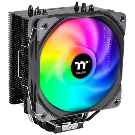 Thermaltake UX200 SE ARGB czarny / 120 mm / 1800 obr./min przy 25 dB / 62,7 CFM / TDP 170 W / AMD + Intel