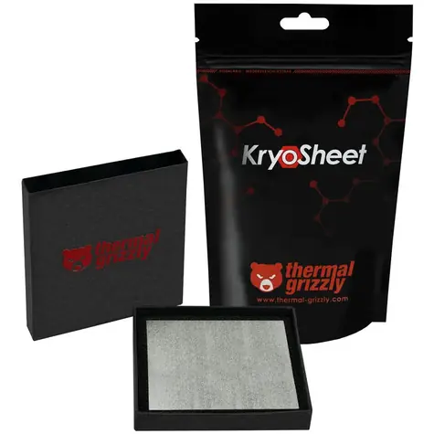 Thermal Grizzly KryoSheet (68 x 51 x 0,2 mm) / Podkładka termoprzewodząca / Grafen / 1 szt.