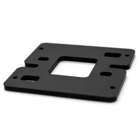 Thermal Grizzly AMD AM5 Krótka płyta tylna czarna / skrócona płyta tylna / AM5 / aluminium