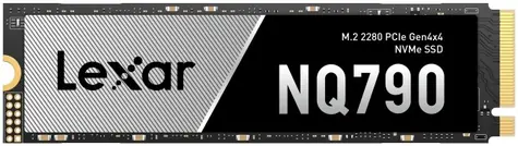 Lexar NQ790 4 TB / M.2 SSD 2280 / PCIe 4 / R: 7000 MB/s / W: 6000 MB/s / MTBF: 1,5 mil / 5 lat