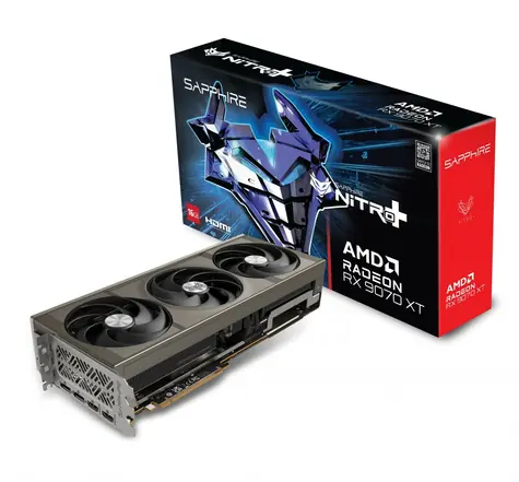 Karta graficzna Sapphire NITRO+ Radeon RX 9070 XT OC 16 GB / 3060 MHz / 16 GB GDDR6 / 256-bit / 2x HDMI + 2x DP / 750 W (12)